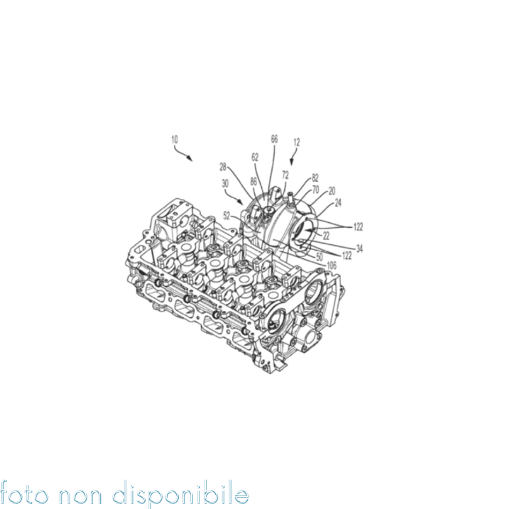 Testata F9Q1 D4191 MEGANE 1.9DTI NUDA (no valvole) NUOVO 7701473711, F9Q1, F9Q718, F9Q740, D4192T2, D4191, D4191T2